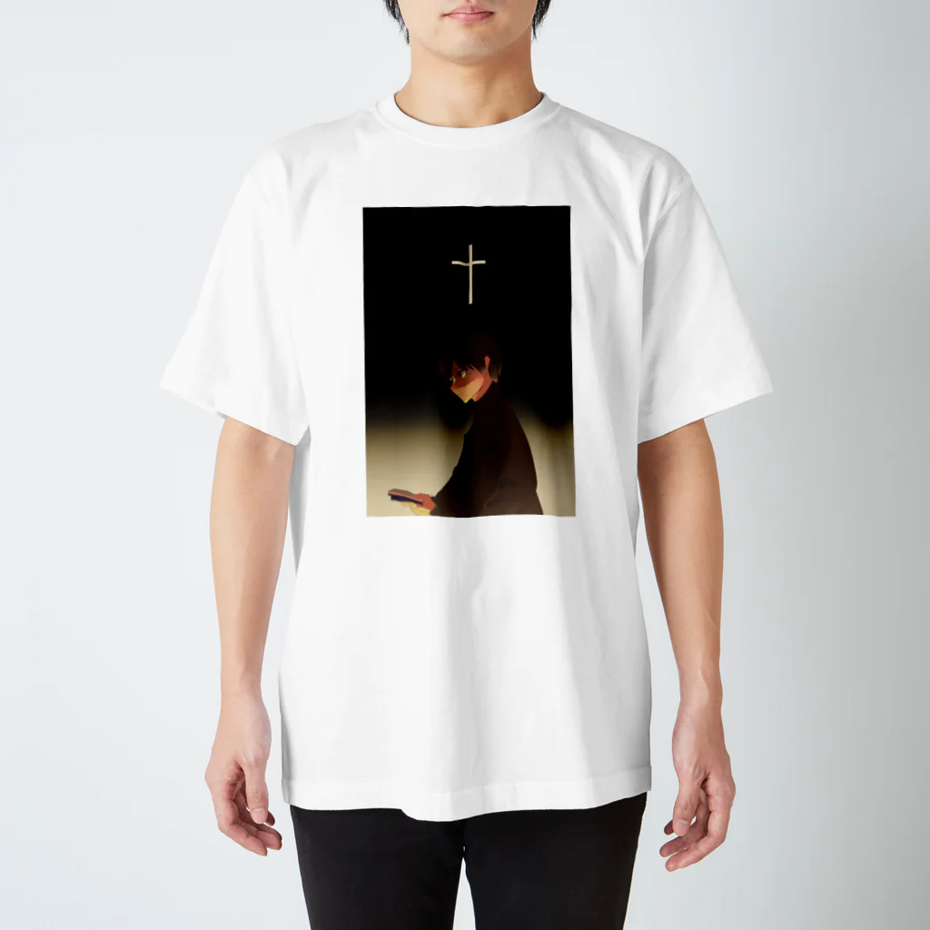 クレカ使うなの信仰する人 Regular Fit T-Shirt