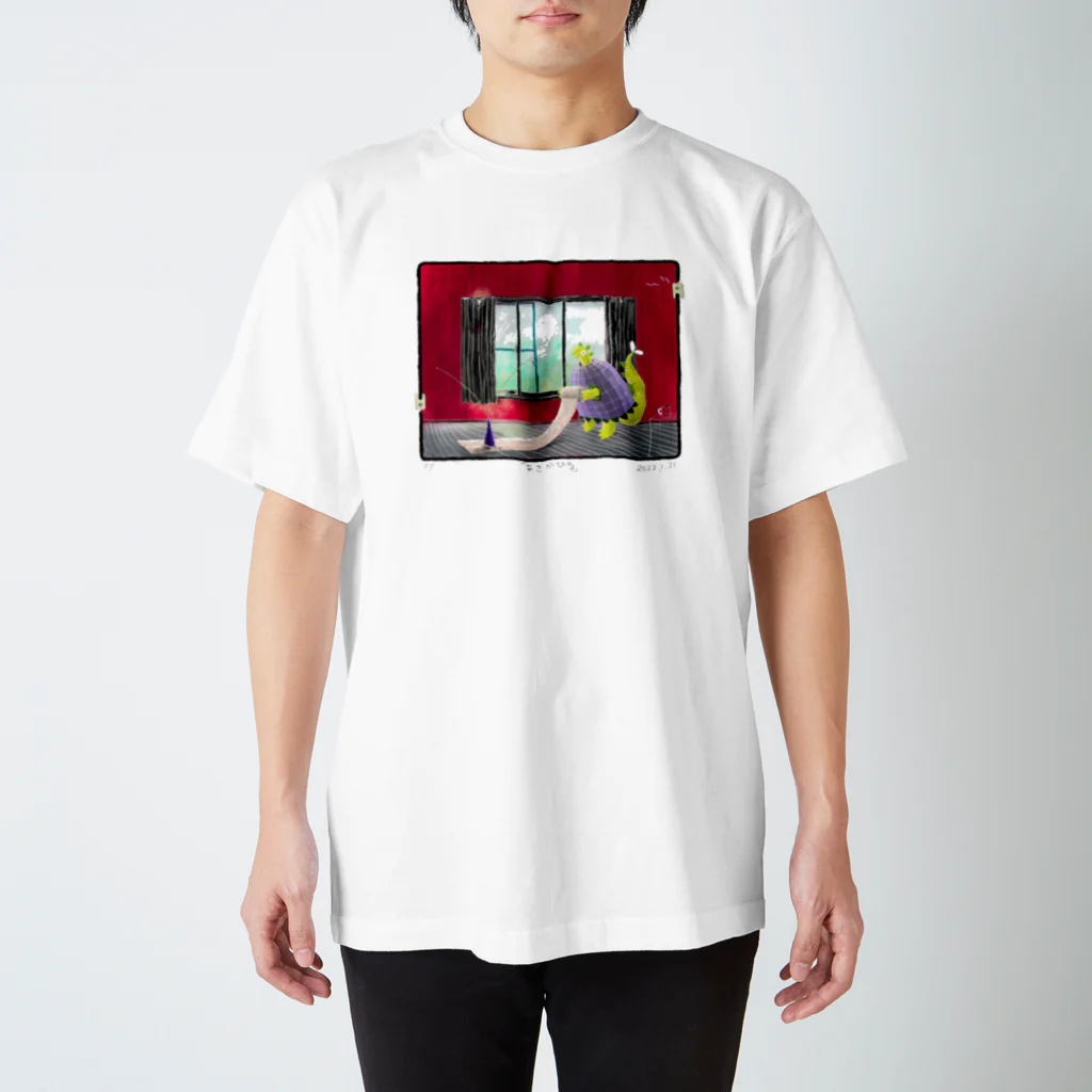 KIBATSUBAKIの「あさかひる」 スタンダードTシャツ