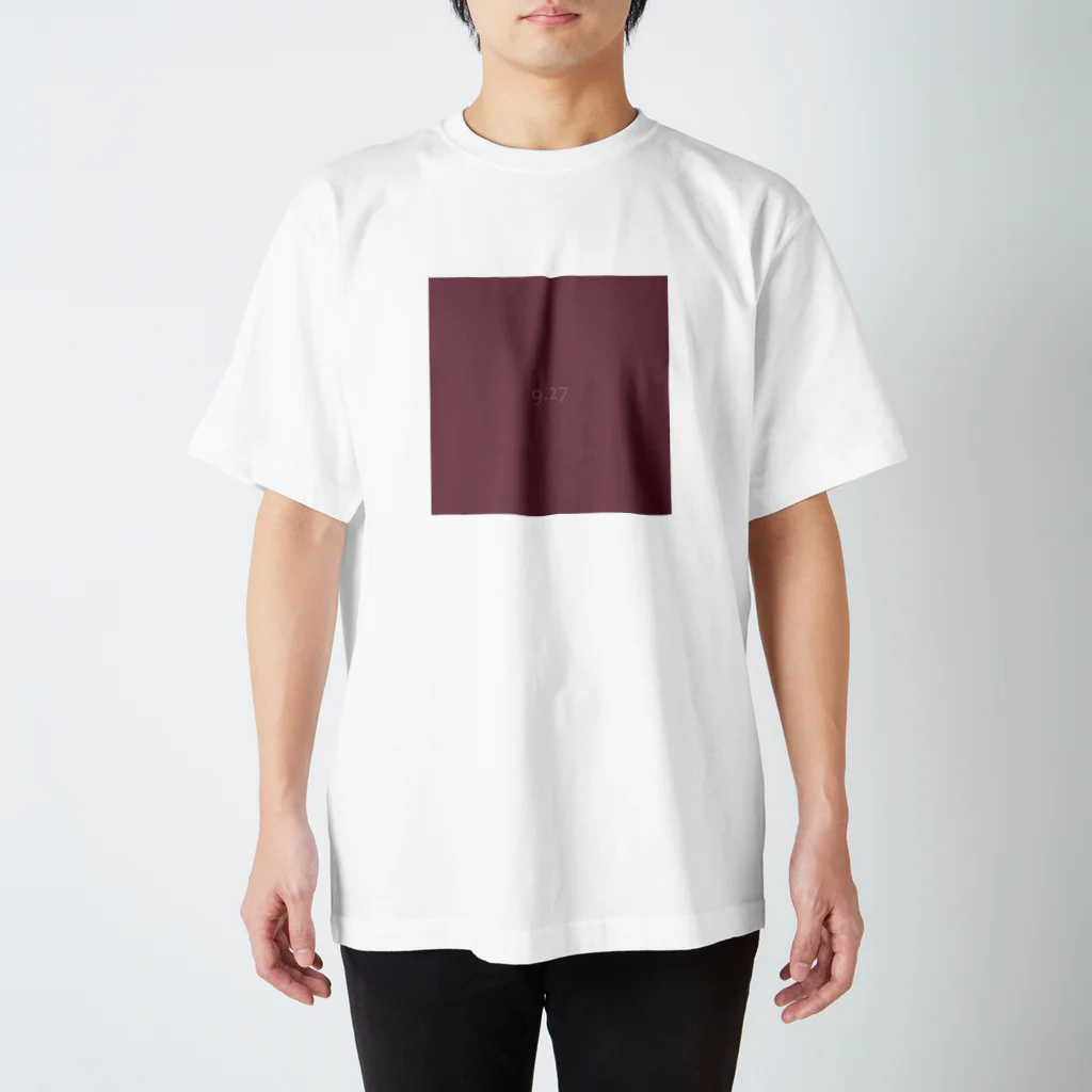 「Birth Day Colors」バースデーカラーの専門店の9月27日の誕生色「ルネサンス・ローズ」 Regular Fit T-Shirt