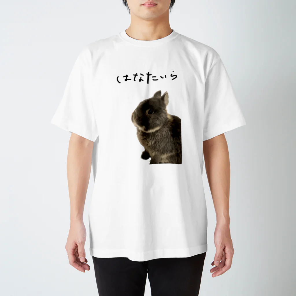 ウォンバット&うさぎのルイのはなたいら Regular Fit T-Shirt