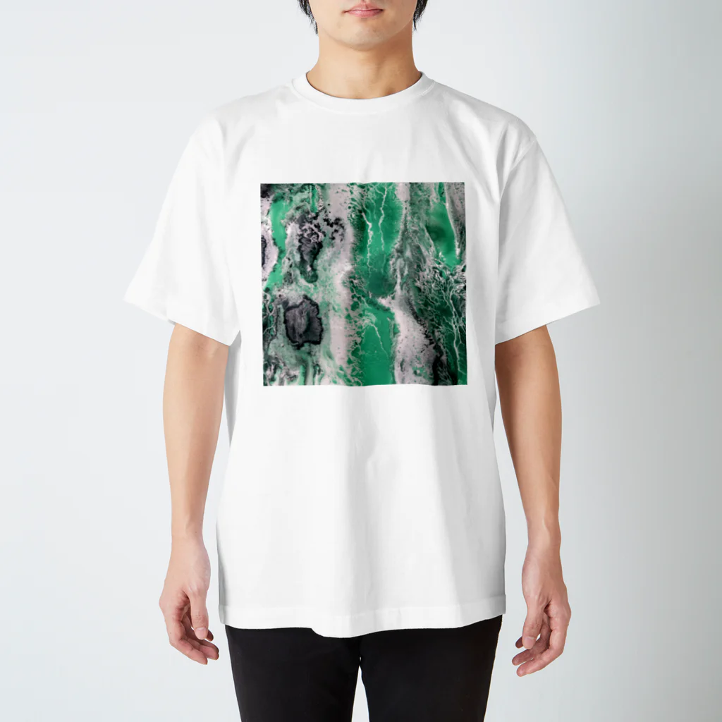 キモグラフィック屋さん － Unconscious Art －の瑪瑙の森 Regular Fit T-Shirt