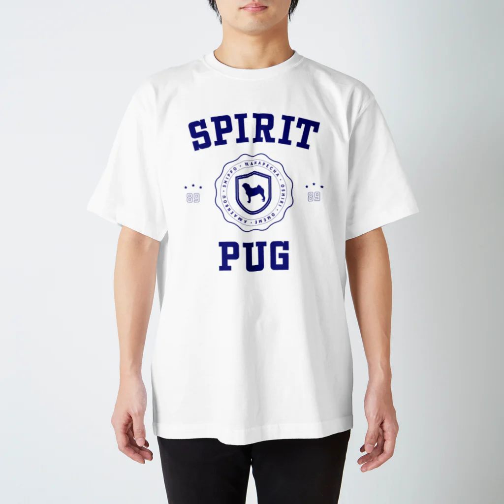 Tシャツちゃんのパグスピリッツ Regular Fit T-Shirt