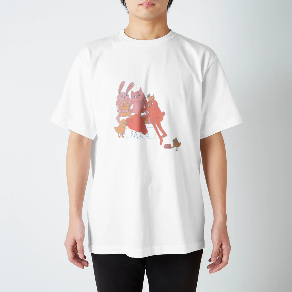 KUMAOのクマお達のセール日 スタンダードTシャツ