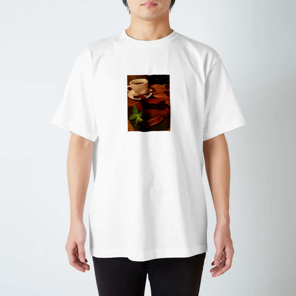 鹿美写真館のケーキ スタンダードTシャツ