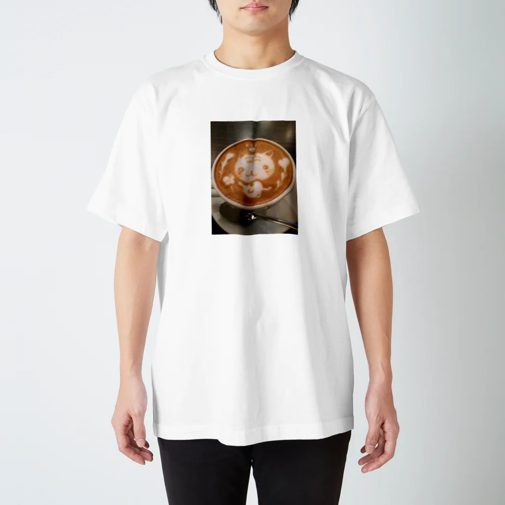 鹿美写真館のコーヒー スタンダードTシャツ