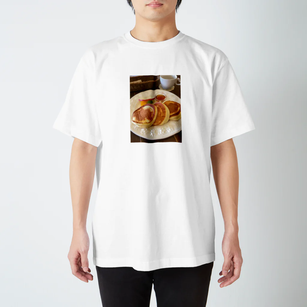 鹿美写真館のホットケーキ スタンダードTシャツ