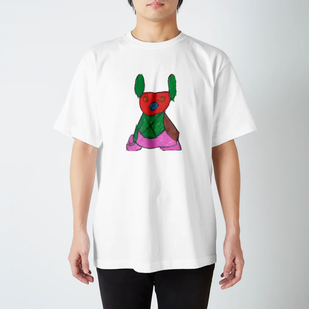 colmena-artのなごむクマ スタンダードTシャツ