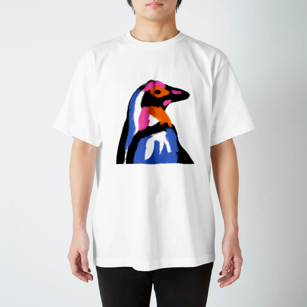 【KOTCH】 Tシャツショップのペンギンの色 Regular Fit T-Shirt