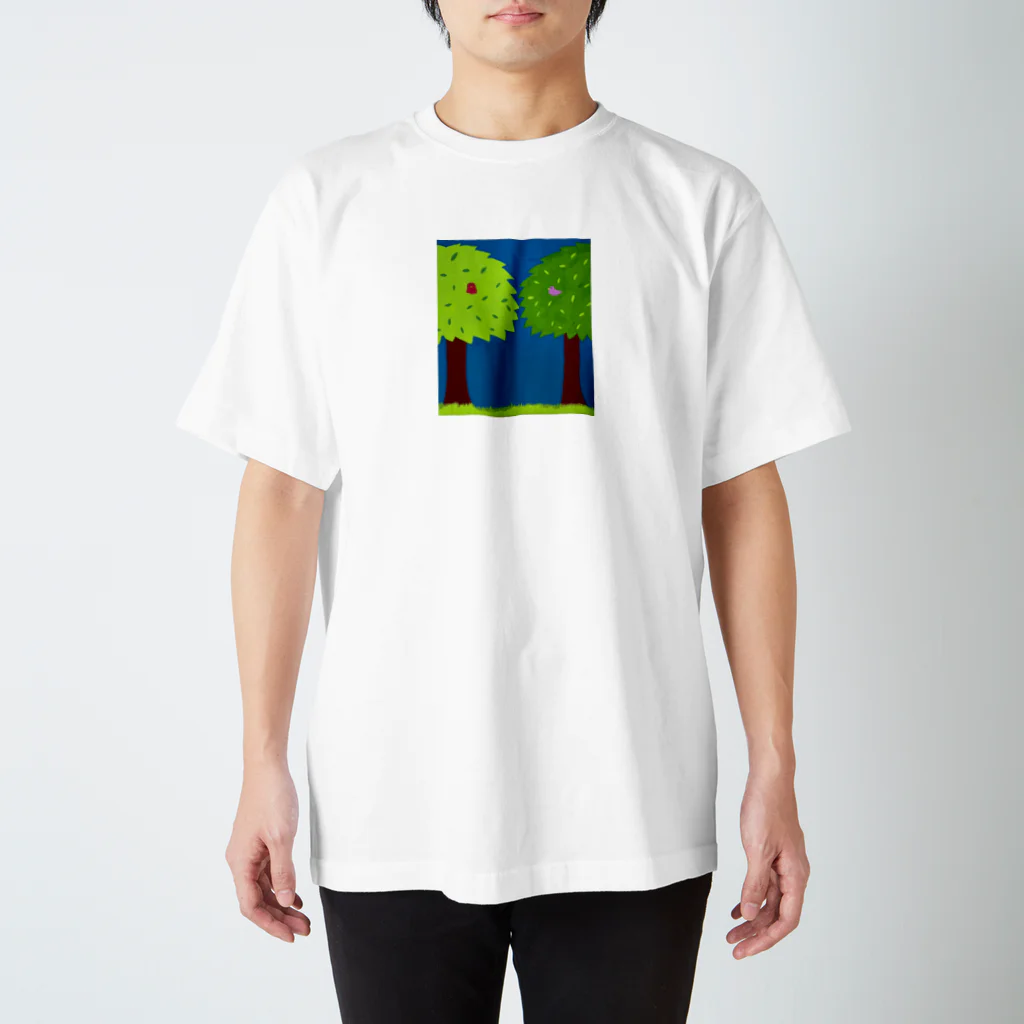 makiko-ekoyomiの新緑グリーン スタンダードTシャツ