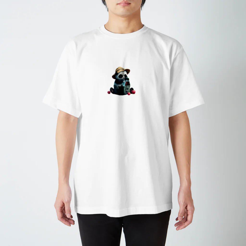 berry32414のピクニックパンダ君 スタンダードTシャツ