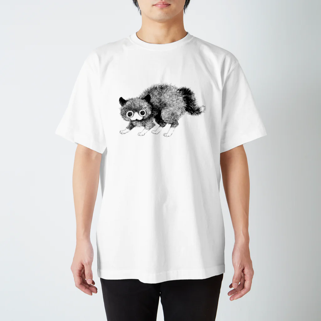 fumiharu.Catのfumiharu.やんのかステップ中 スタンダードTシャツ