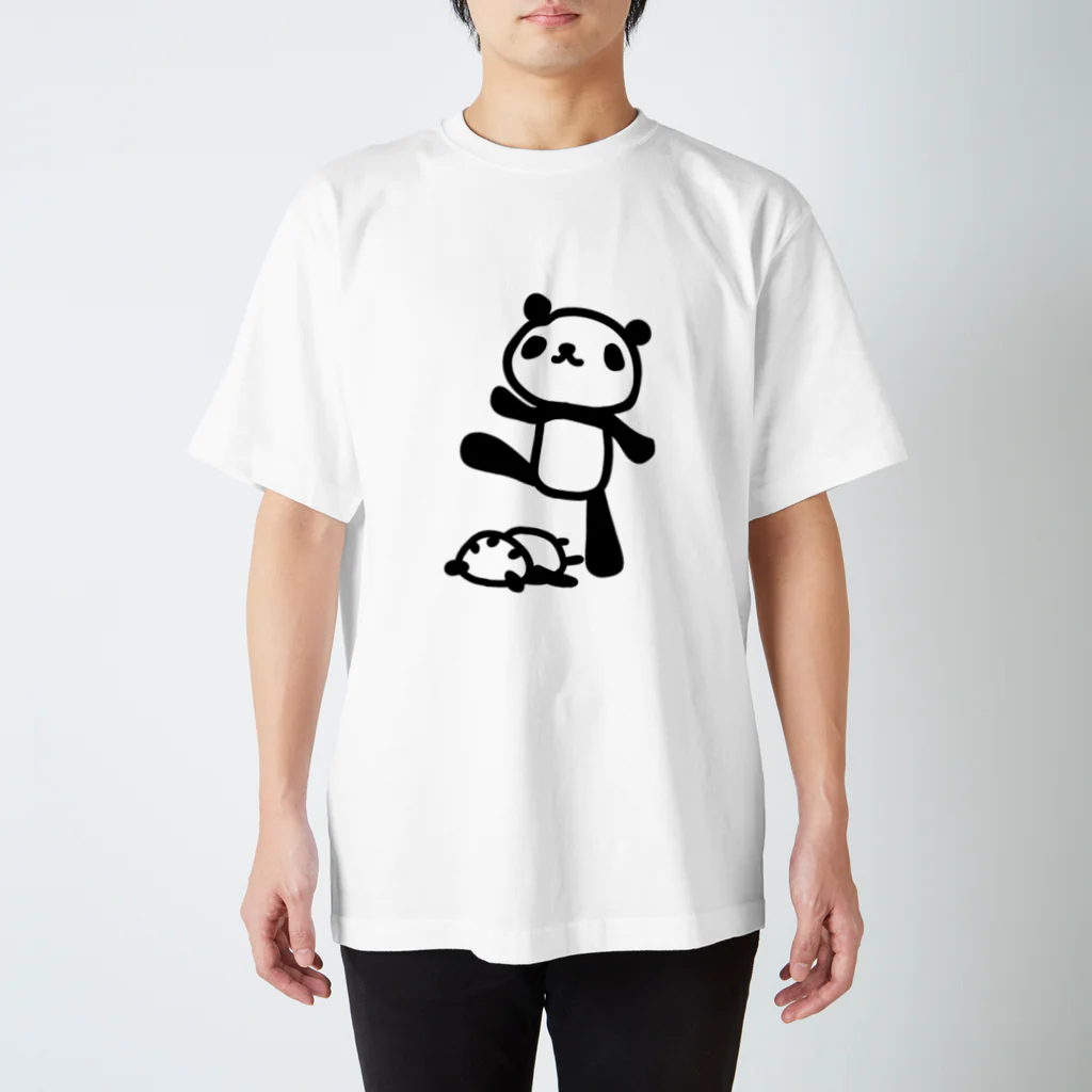 のほほん屋のまたいでやんよ スタンダードTシャツ