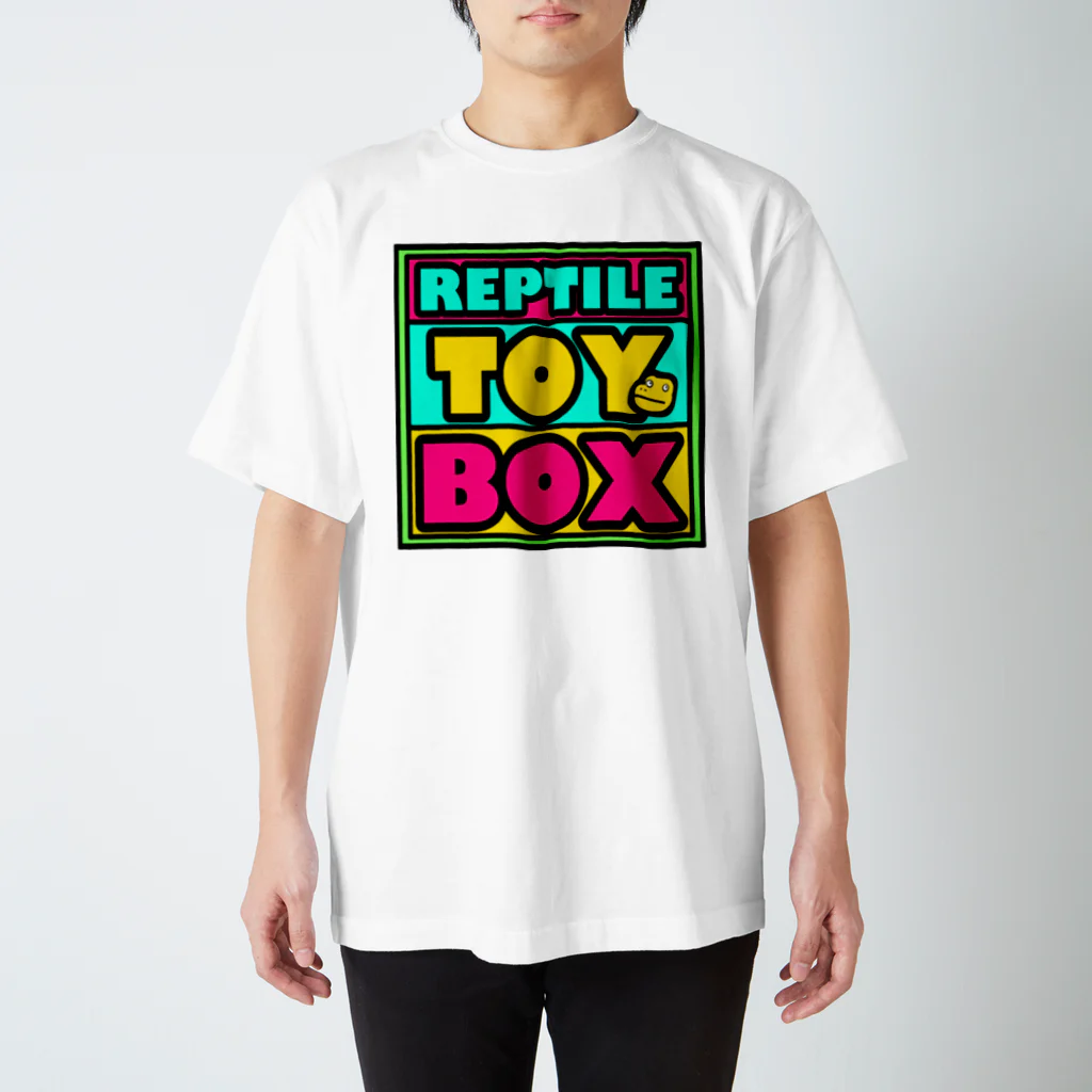 MOTORBREATHのReptile Toy Box Logo1 Regular Fit T-Shirt