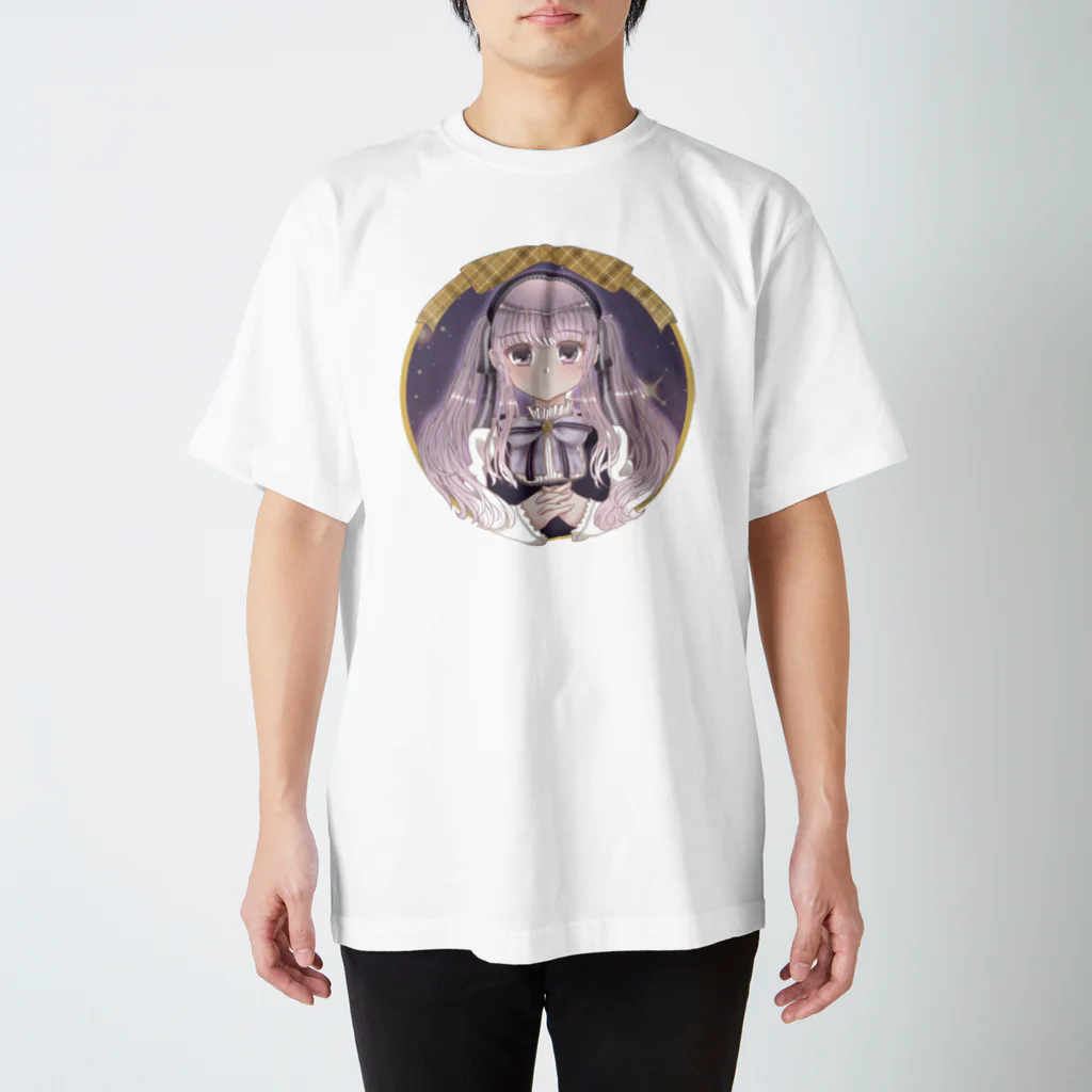 Lolita addictedの星空とクラシックロリータ Regular Fit T-Shirt