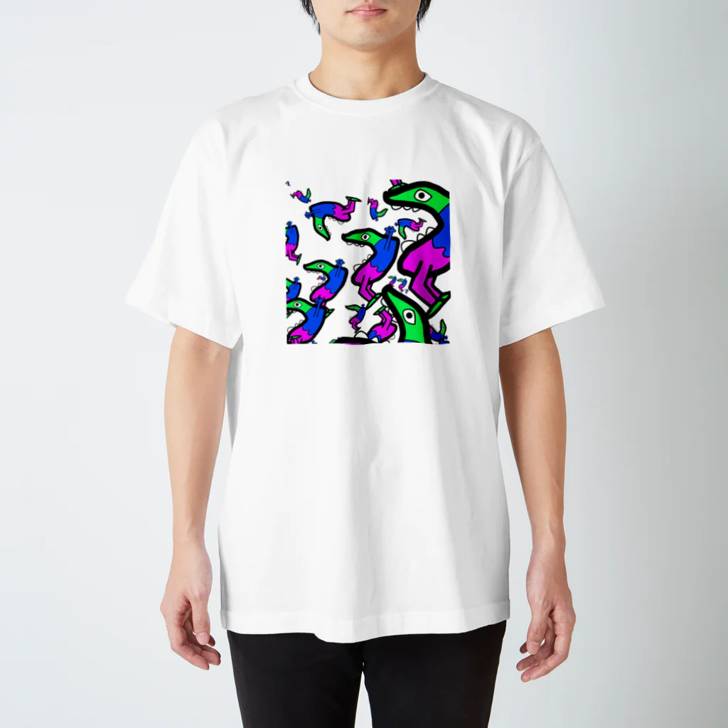 劇団ハートランド高橋亜矢子の変な生命隊 Regular Fit T-Shirt