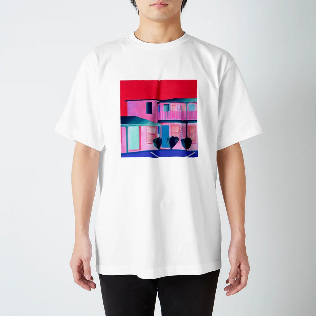 everything happens in the motelのmotel2 スタンダードTシャツ