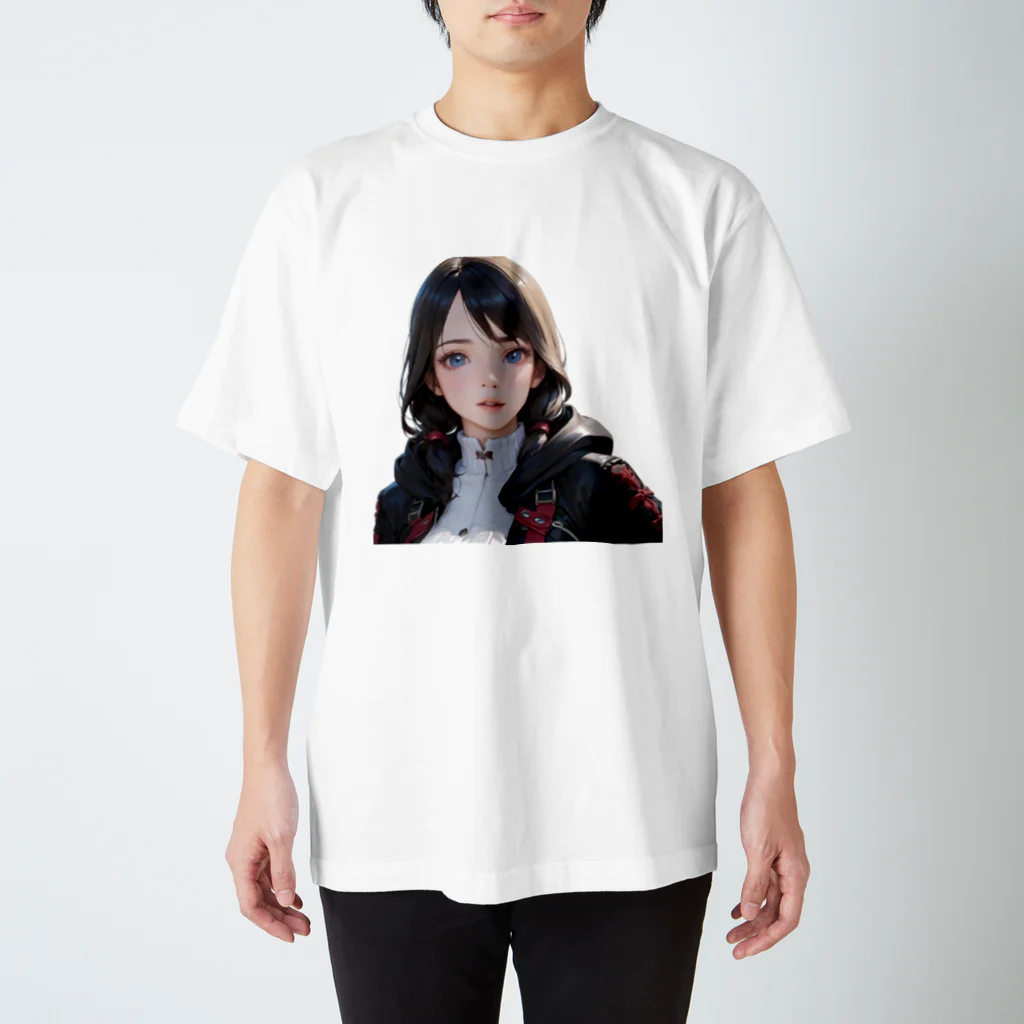 yotti0324のhood girl スタンダードTシャツ