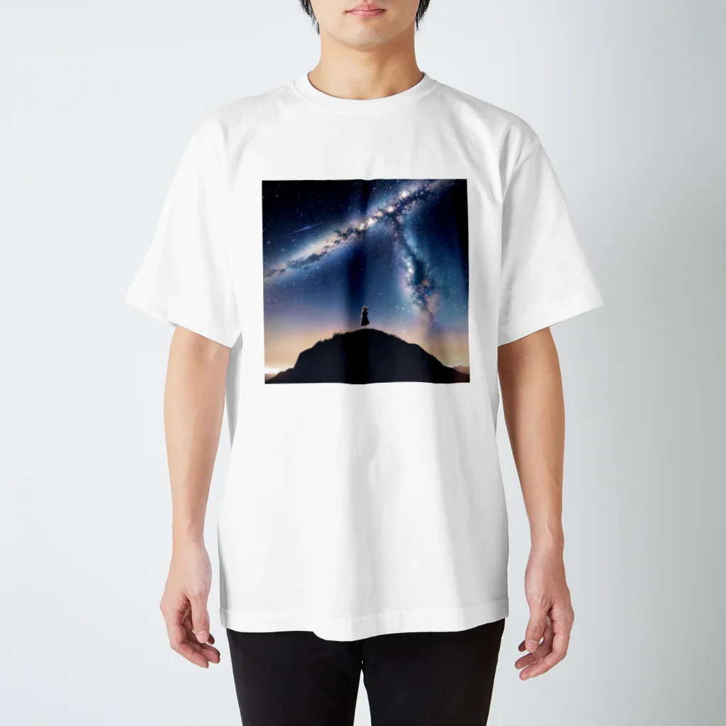 アマタの星を見る少女 スタンダードTシャツ