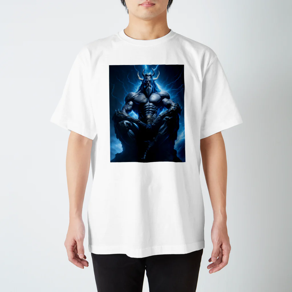 AI-assembleの雷神 god of thunder Regular Fit T-Shirt