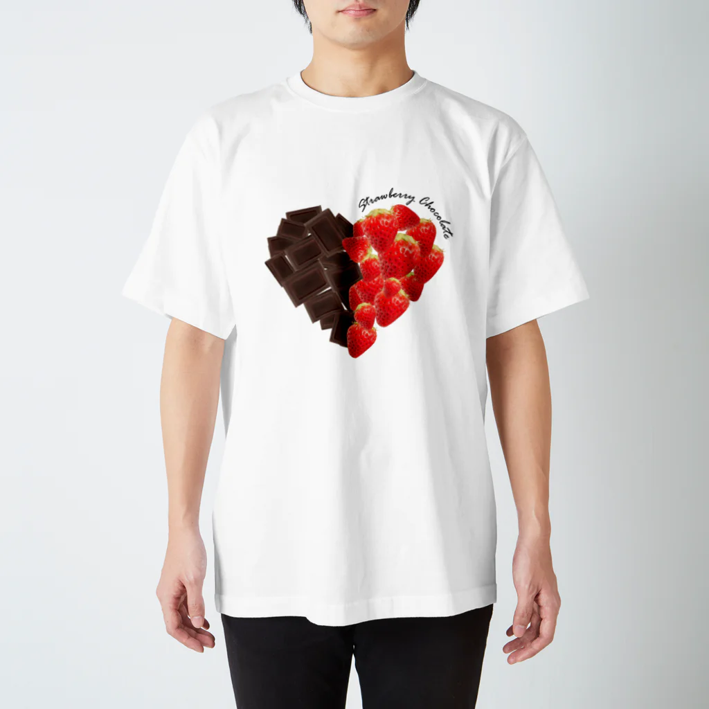 僕匣のstrawberry chocolate Regular Fit T-Shirt