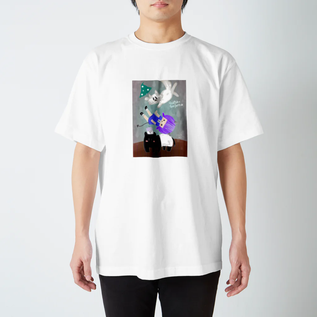 くつしたねこのオラクルカード　つみかさね Regular Fit T-Shirt