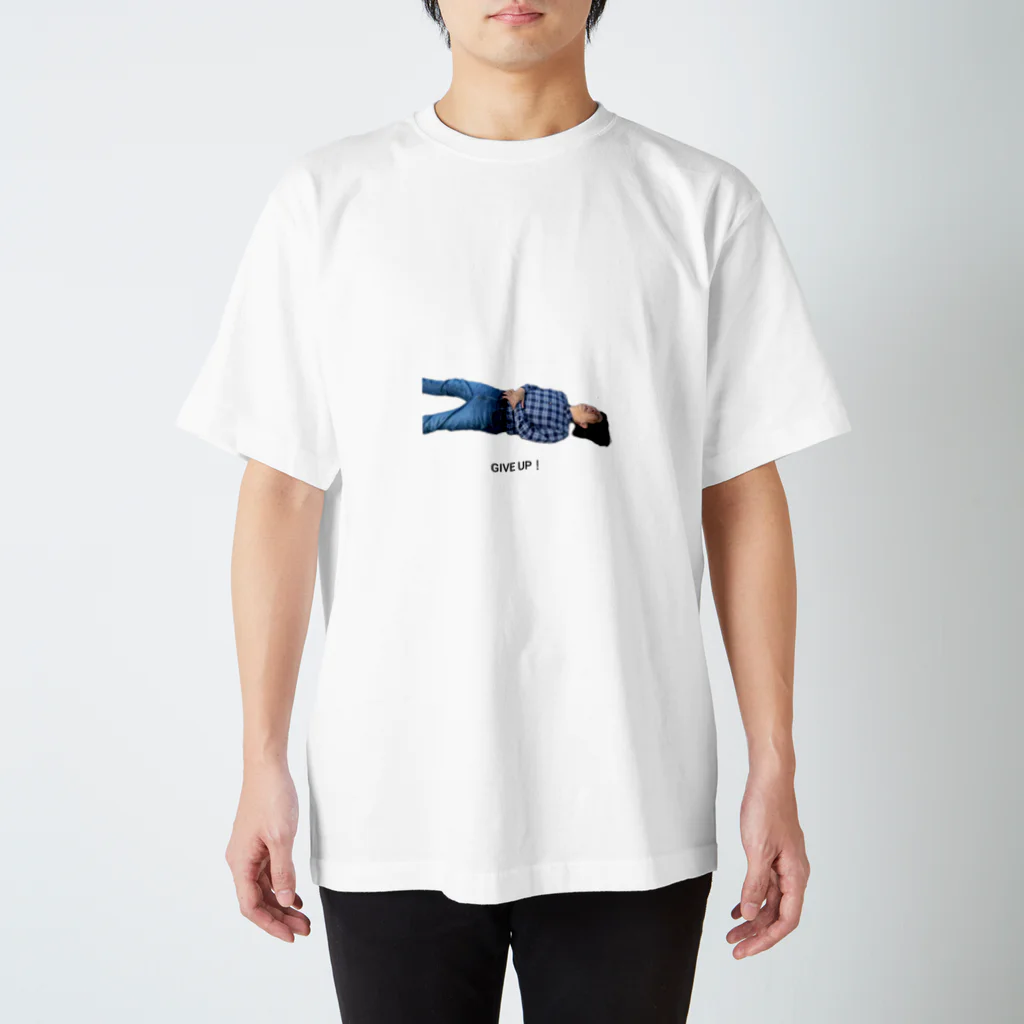 森本サイダー　せつない人グッズのGIVE UP！　森本サイダー Regular Fit T-Shirt