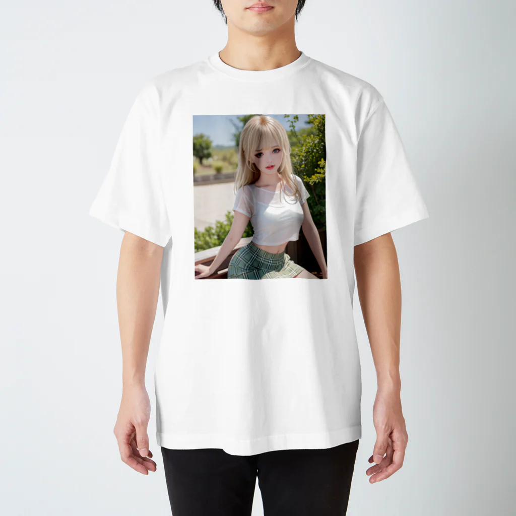 ハルノカゼの少女 スタンダードTシャツ