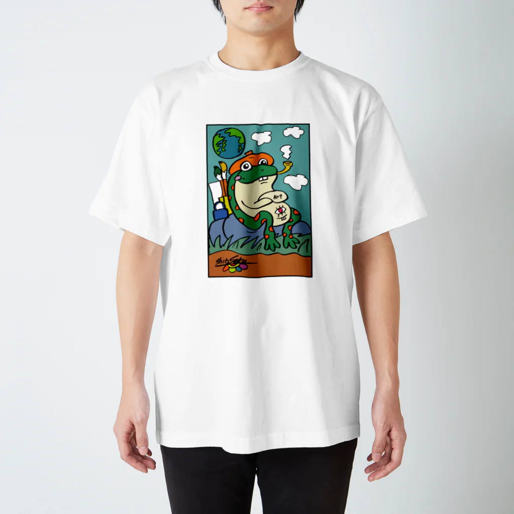 ART IS WELLの井の中の蛙  スタンダードTシャツ