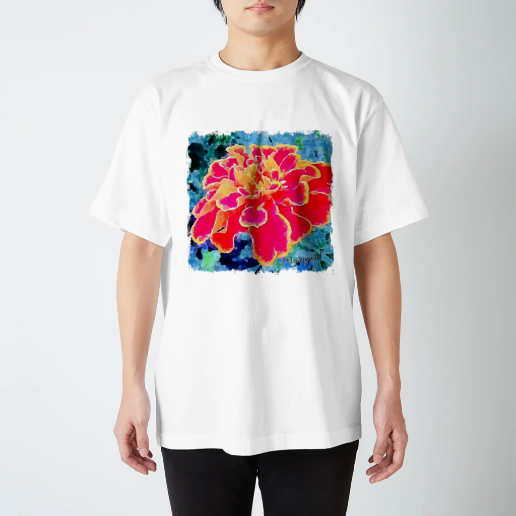 kazeou（風王）のMarigold(アプリ加工) スタンダードTシャツ