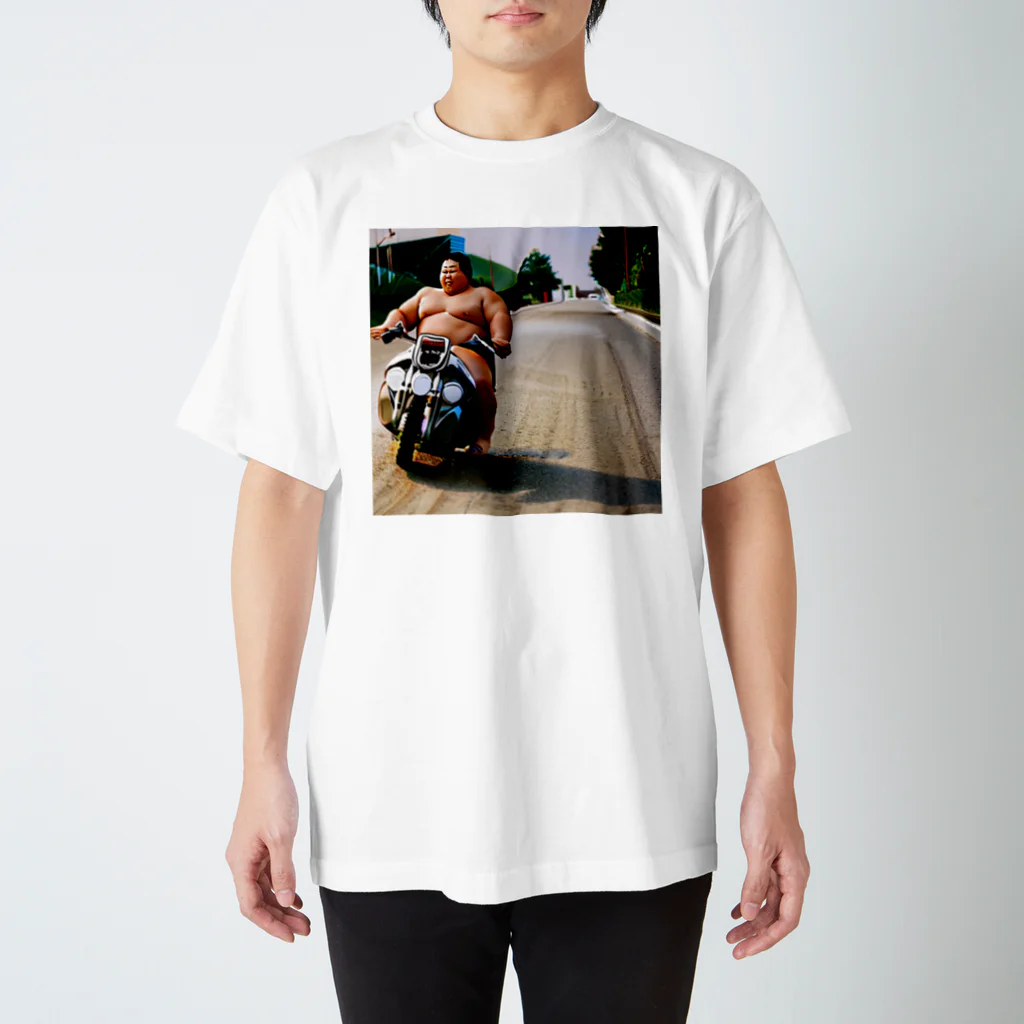 poko_chinのスモウライダー02 Regular Fit T-Shirt