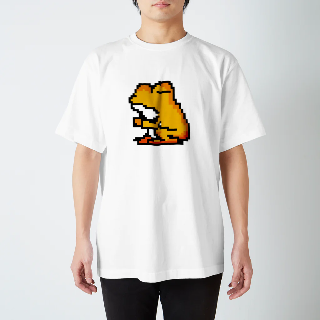 keishakeのカエルのぺしゃんこ（中） Regular Fit T-Shirt