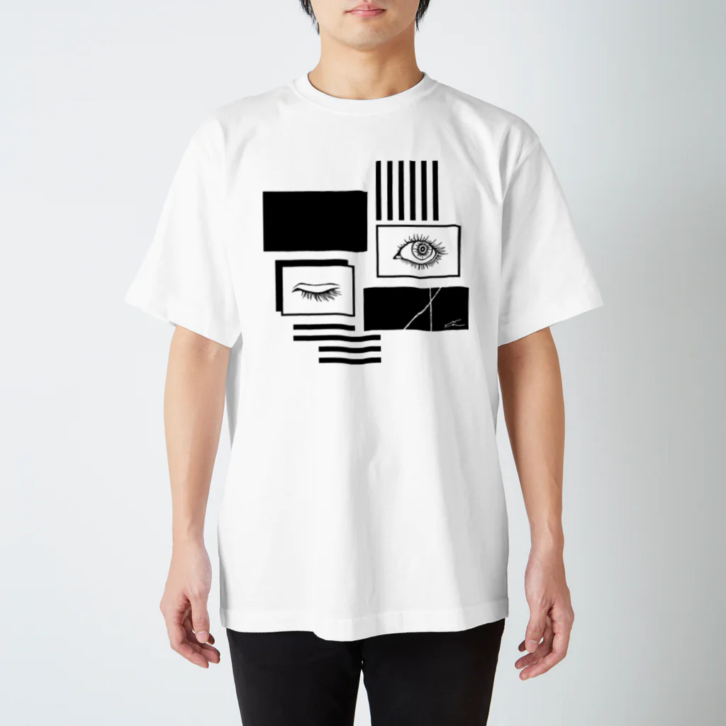 Auxryのeyes Regular Fit T-Shirt