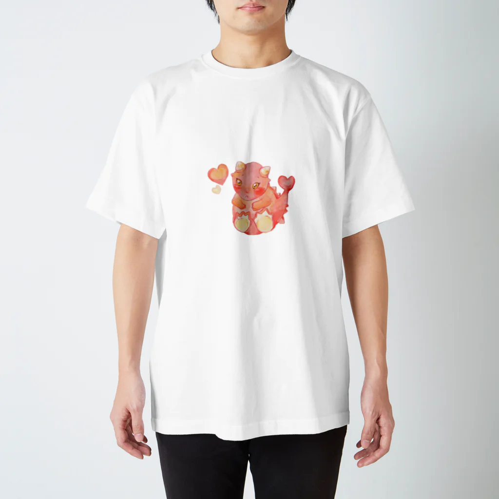 shibaririsのコロコロ♡アンキロサウルス　ベリー スタンダードTシャツ