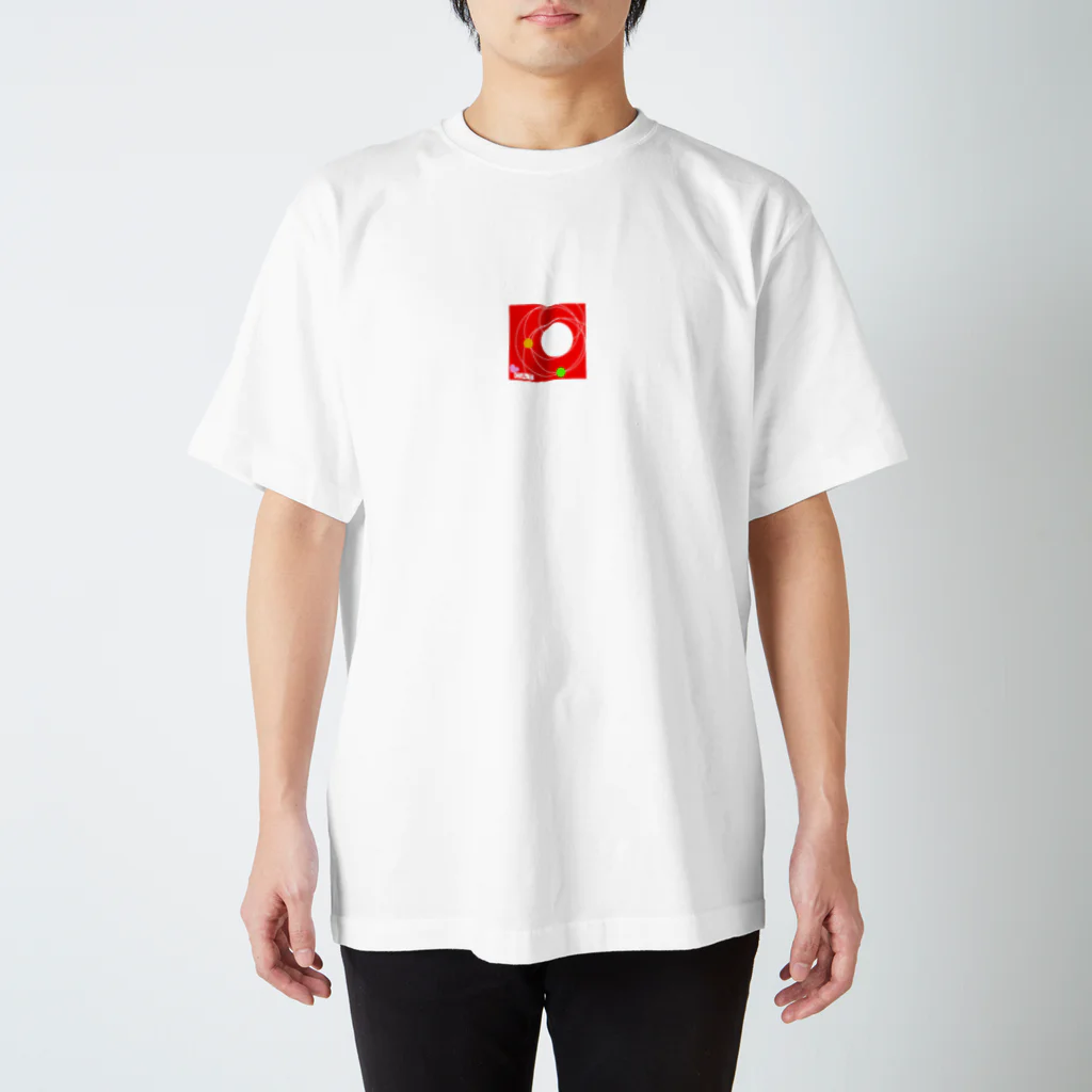 世界地図のCOOL!でも赤いの。 スタンダードTシャツ