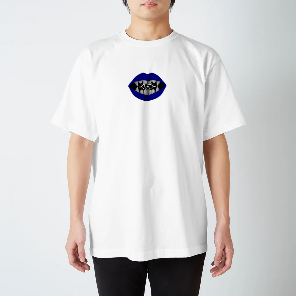 Norachowのブルーリップ開眼 スタンダードTシャツ