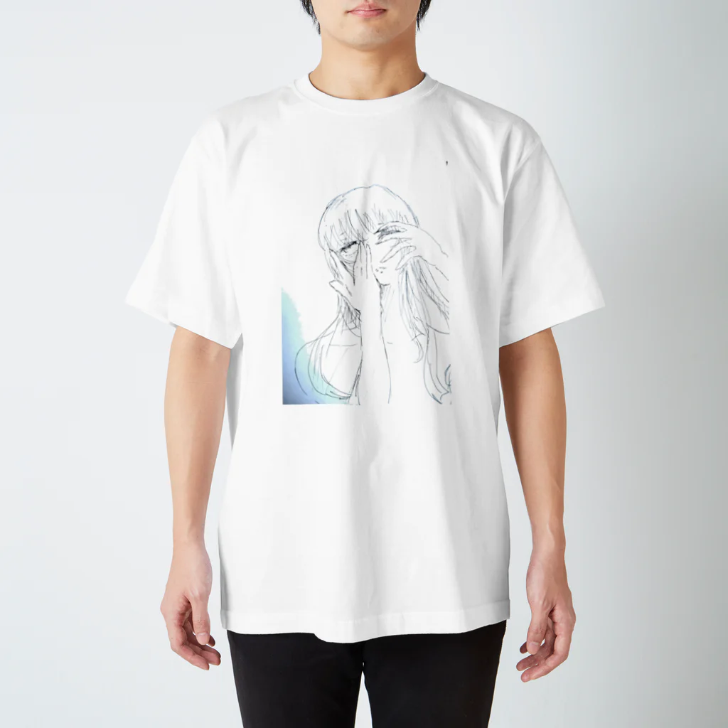 彗中ふゆうにふゆのうみ。のきみと、うみのこえは、酸素ボンベ。 Regular Fit T-Shirt