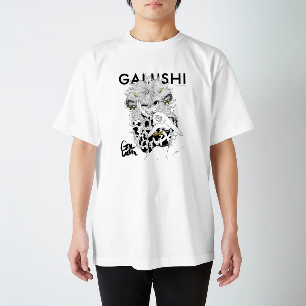 BU2の「GALUSHI」ART T-shirt スタンダードTシャツ