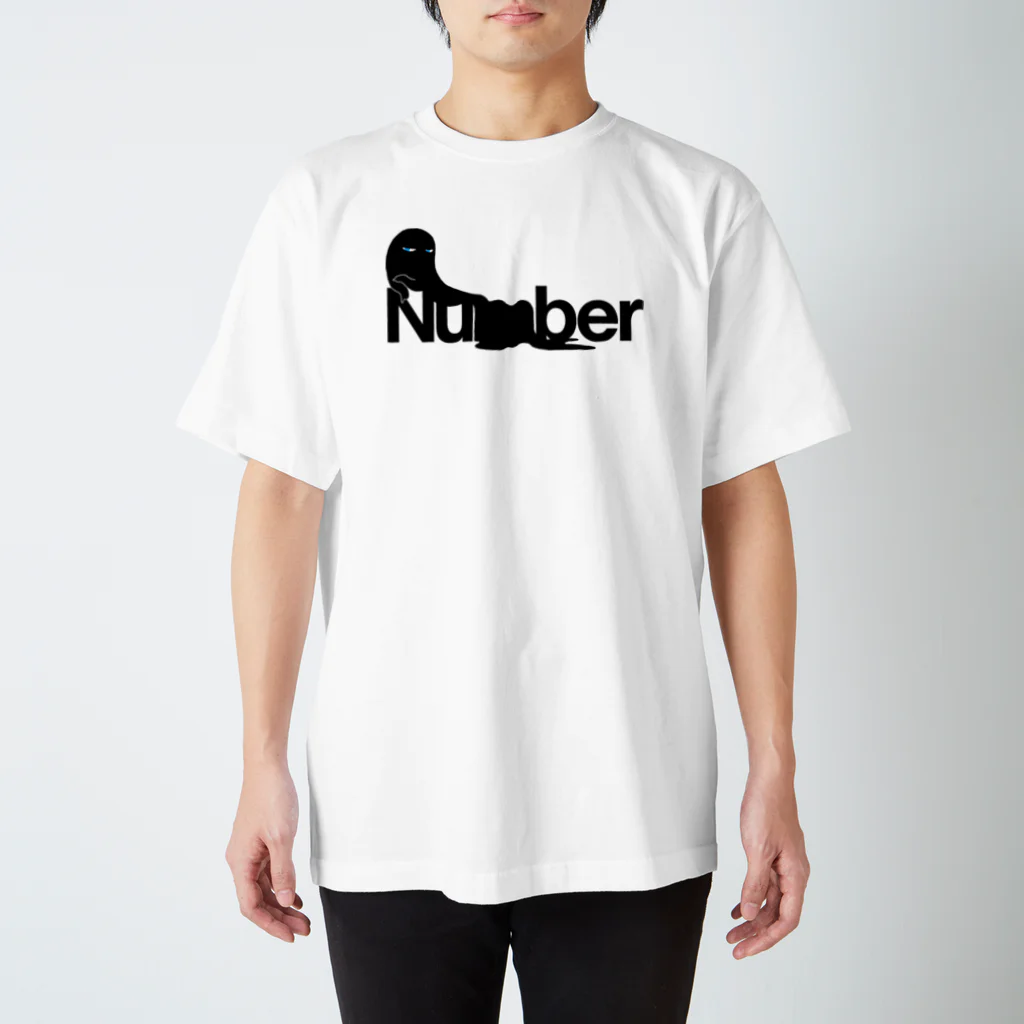 Numberグッズ部（仮）のNumberオバケロゴ スタンダードTシャツ