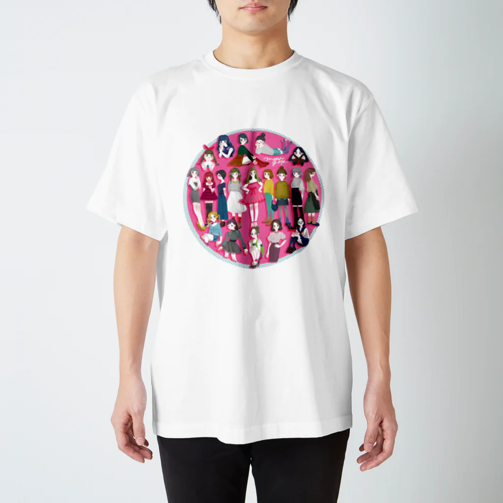 ぷくぷくマーケットのmean girl スタンダードTシャツ