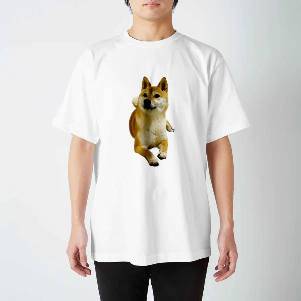 柴犬おかゆのグッズ販売店の柴犬おかゆ Regular Fit T-Shirt