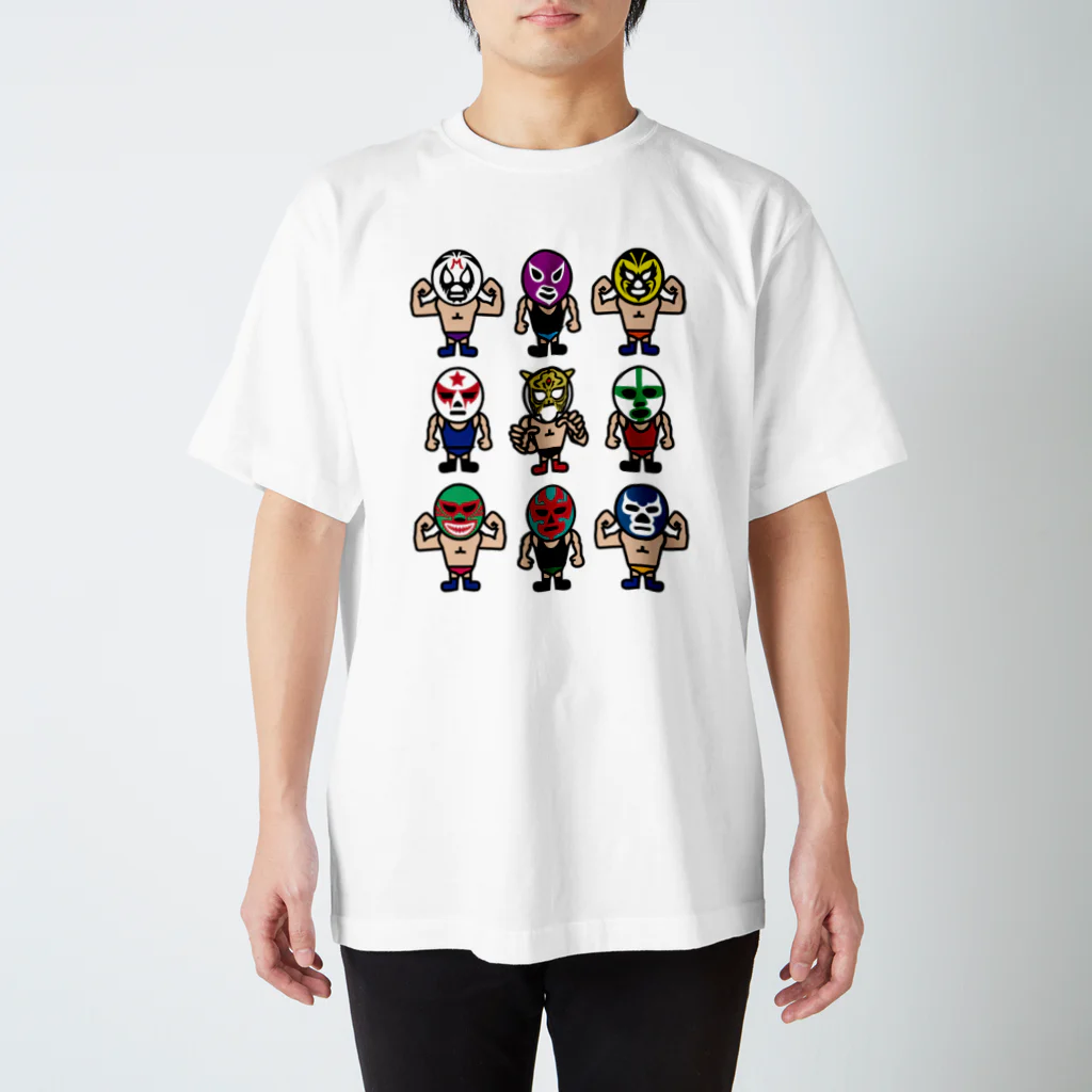 LUCHAのMASKMANS スタンダードTシャツ