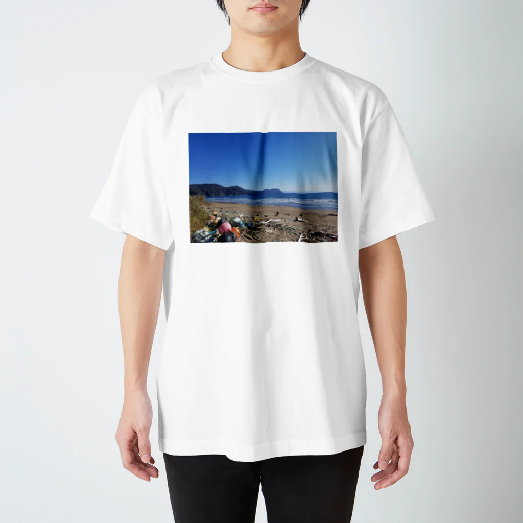 kfcj-kのシズカリ海岸 スタンダードTシャツ
