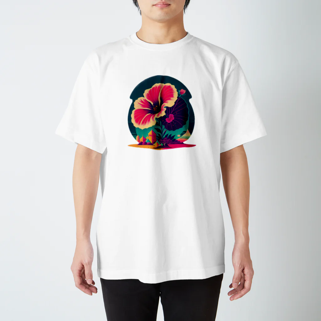 ozのハイビスカス🌺 スタンダードTシャツ