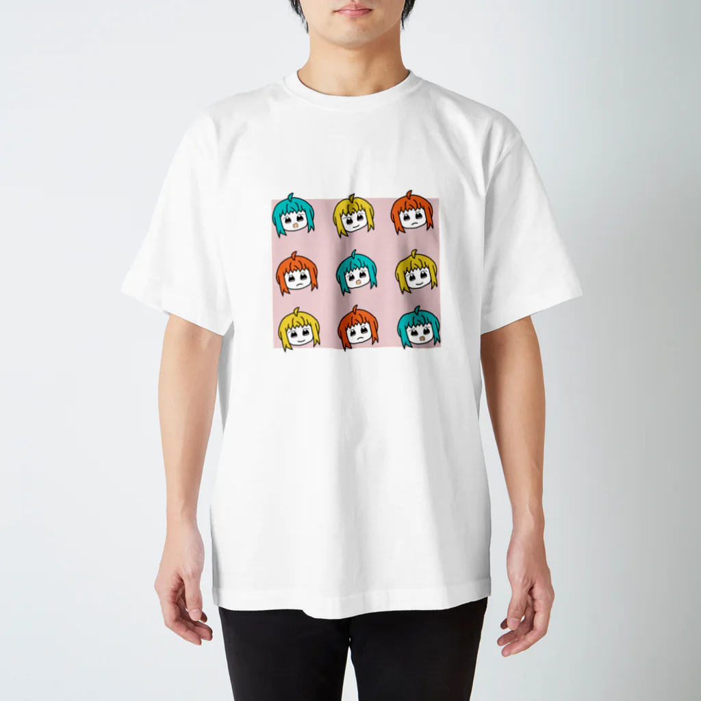 玄武亀工房のハッピー君 スタンダードTシャツ