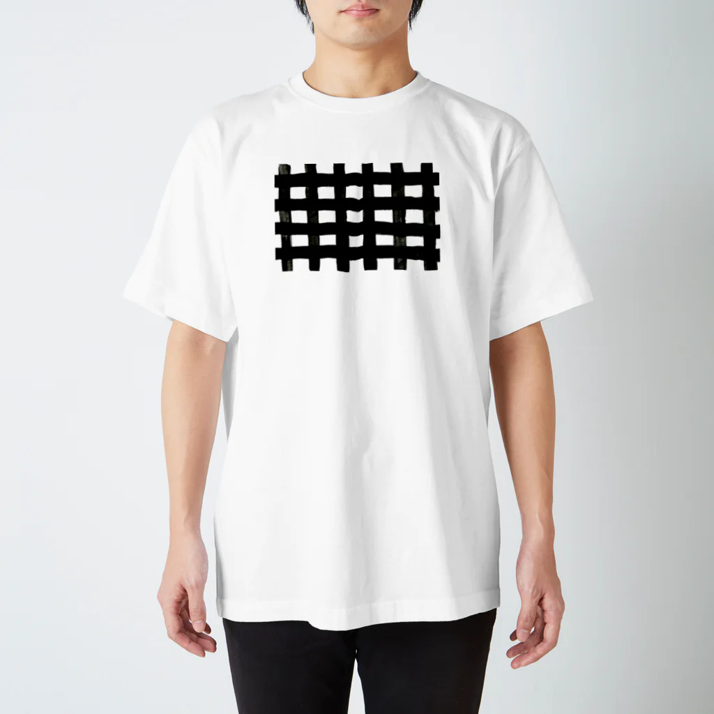 inu_no_uniのギンガムチェック  Regular Fit T-Shirt