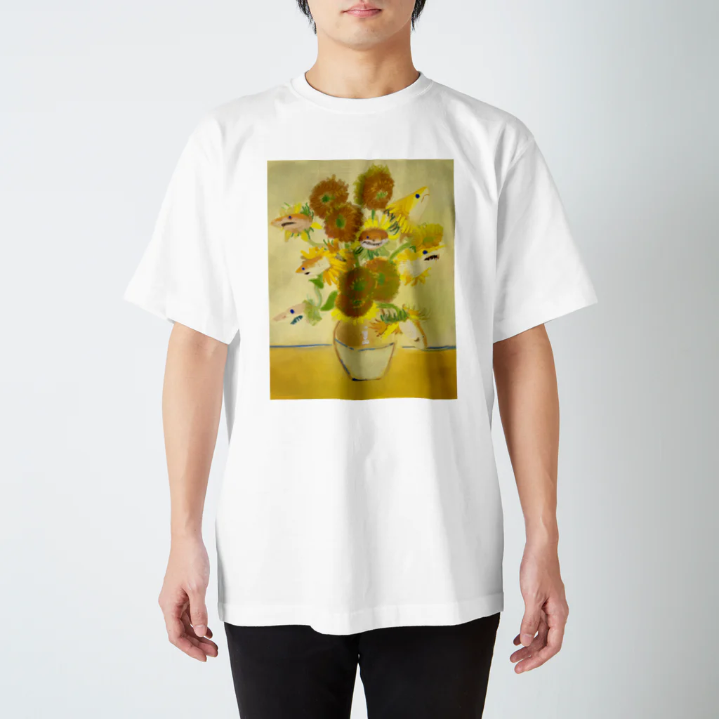 rapidpunchesのSunflowers スタンダードTシャツ