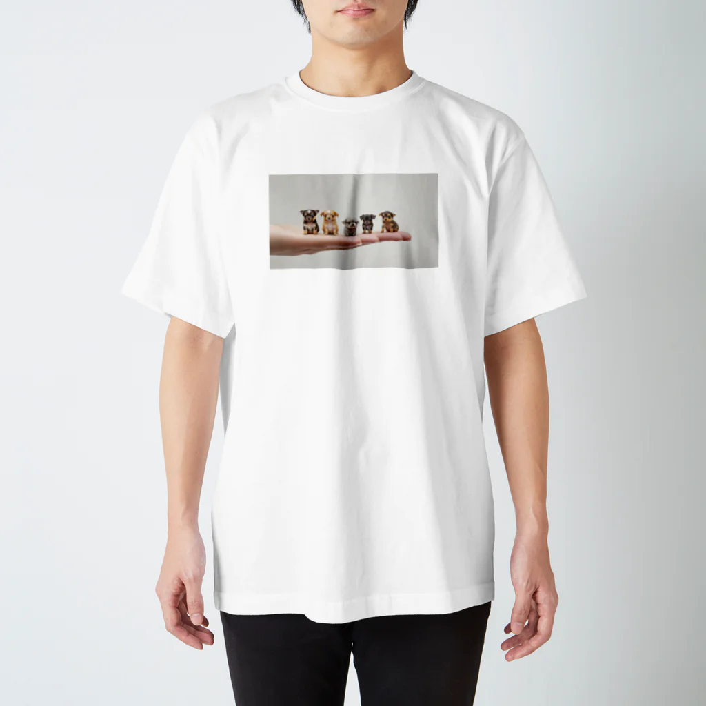 手のひらDogsの手のひらDogs Regular Fit T-Shirt