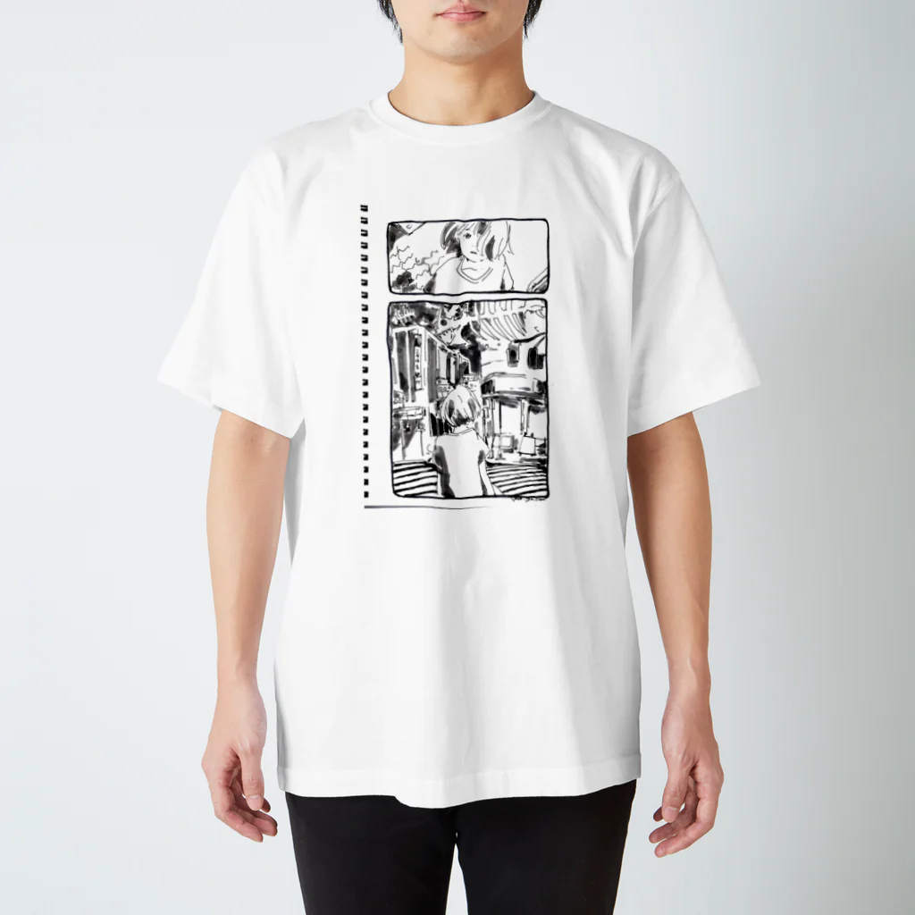 ゆのの西荻窪の空に スタンダードTシャツ