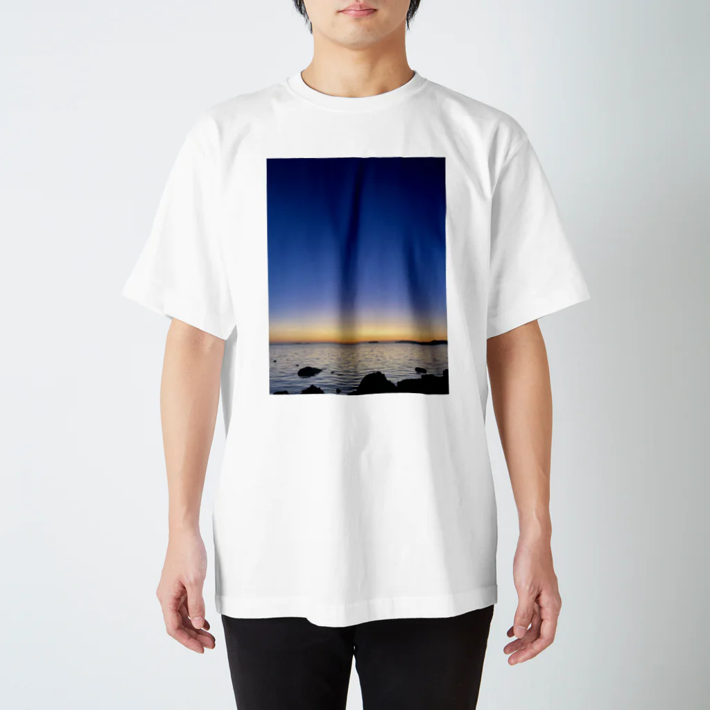 ArtChildrenの夕陽 Regular Fit T-Shirt