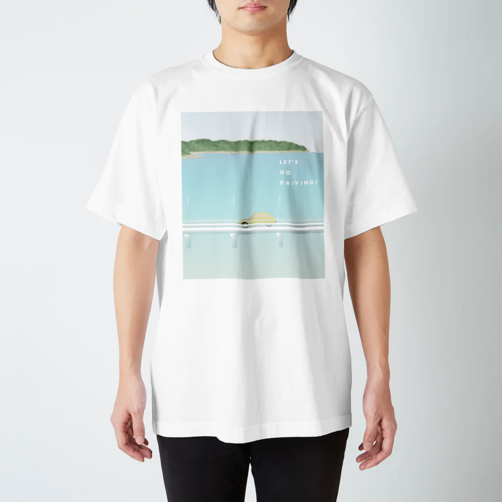 【utatane scenery】のLET'S GO DRIVING! スタンダードTシャツ